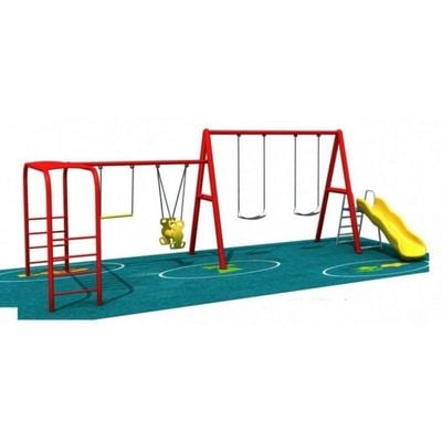 MYTS Mega Kids swings n slides with monkey climber 